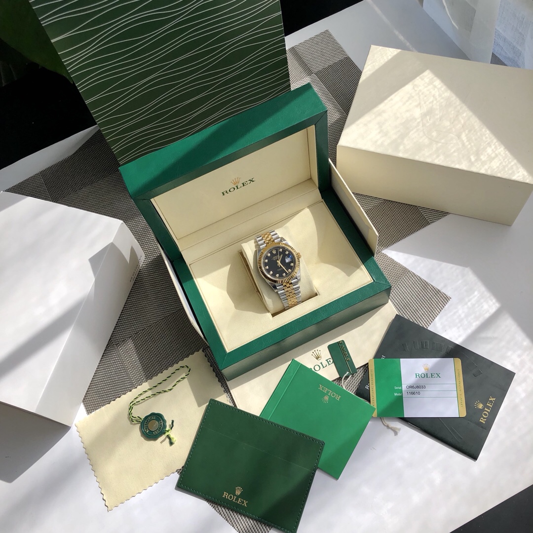 ¡Los relojes para hombre de la serie Rolex Datejust son excelentes productos de canales especiales! ! El tamaño de la e…