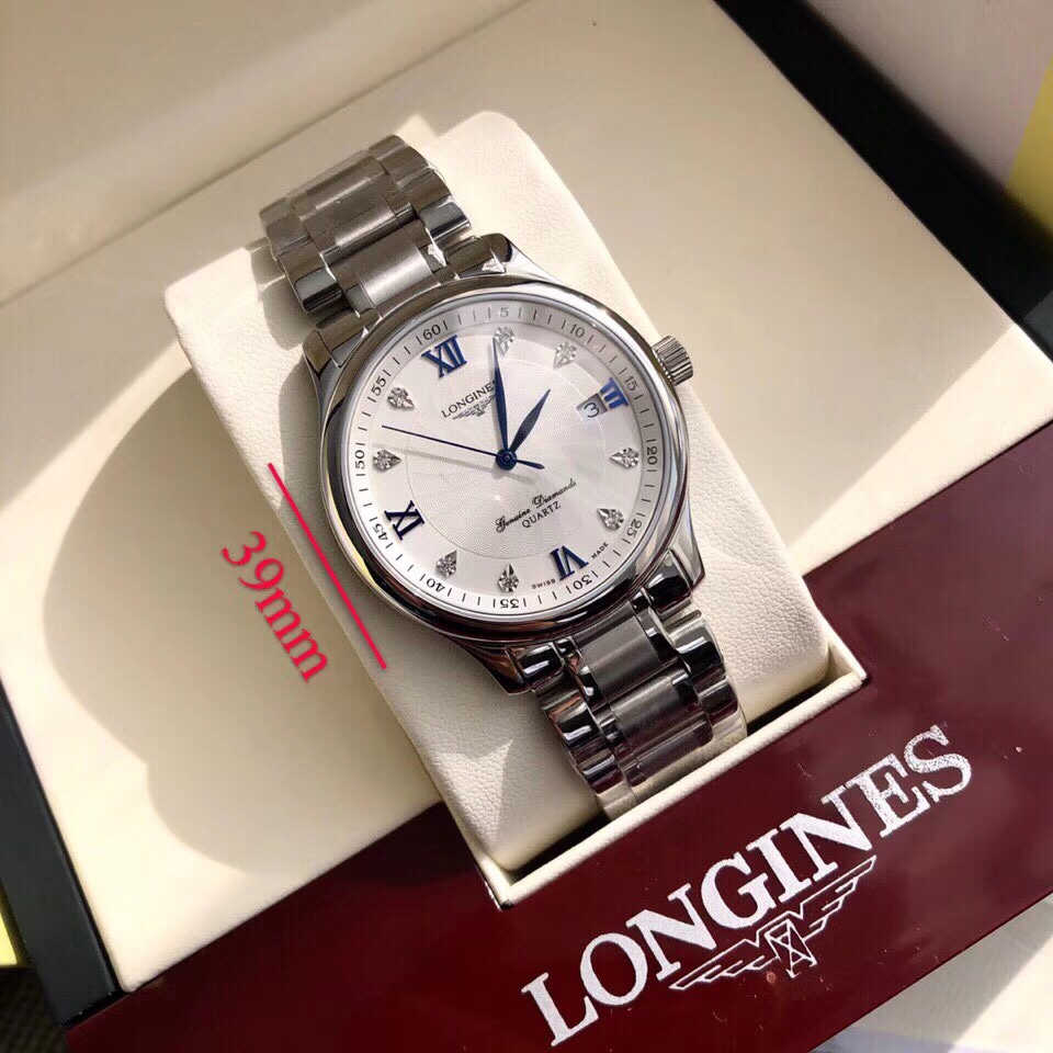 Longines 新款独家到货 玫瑰金浪琴名匠系列情侣超薄瑞士石英 316L精钢材质 全壳套精细打磨