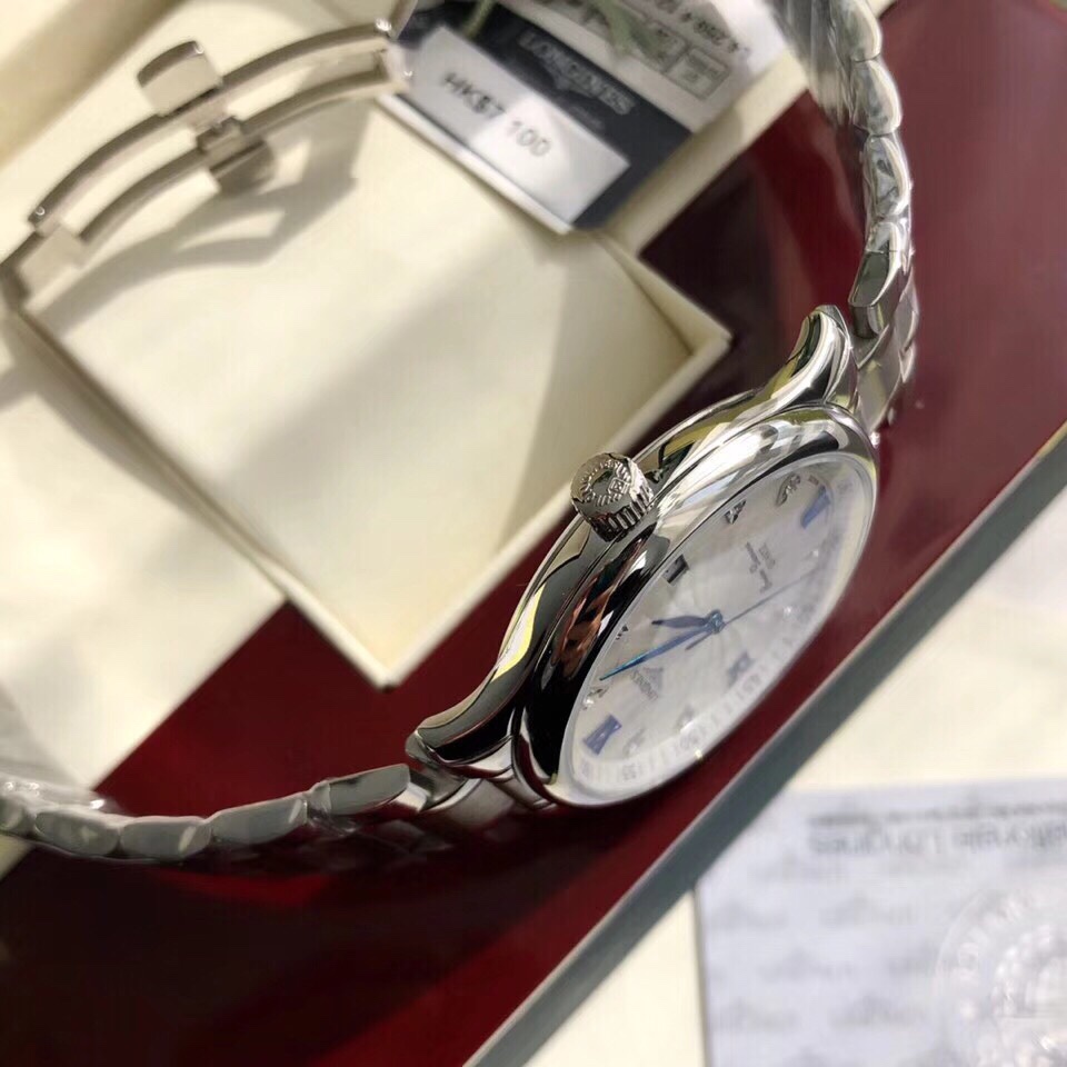 Longines 新款独家到货 玫瑰金浪琴名匠系列情侣超薄瑞士石英 316L精钢材质 全壳套精细打磨