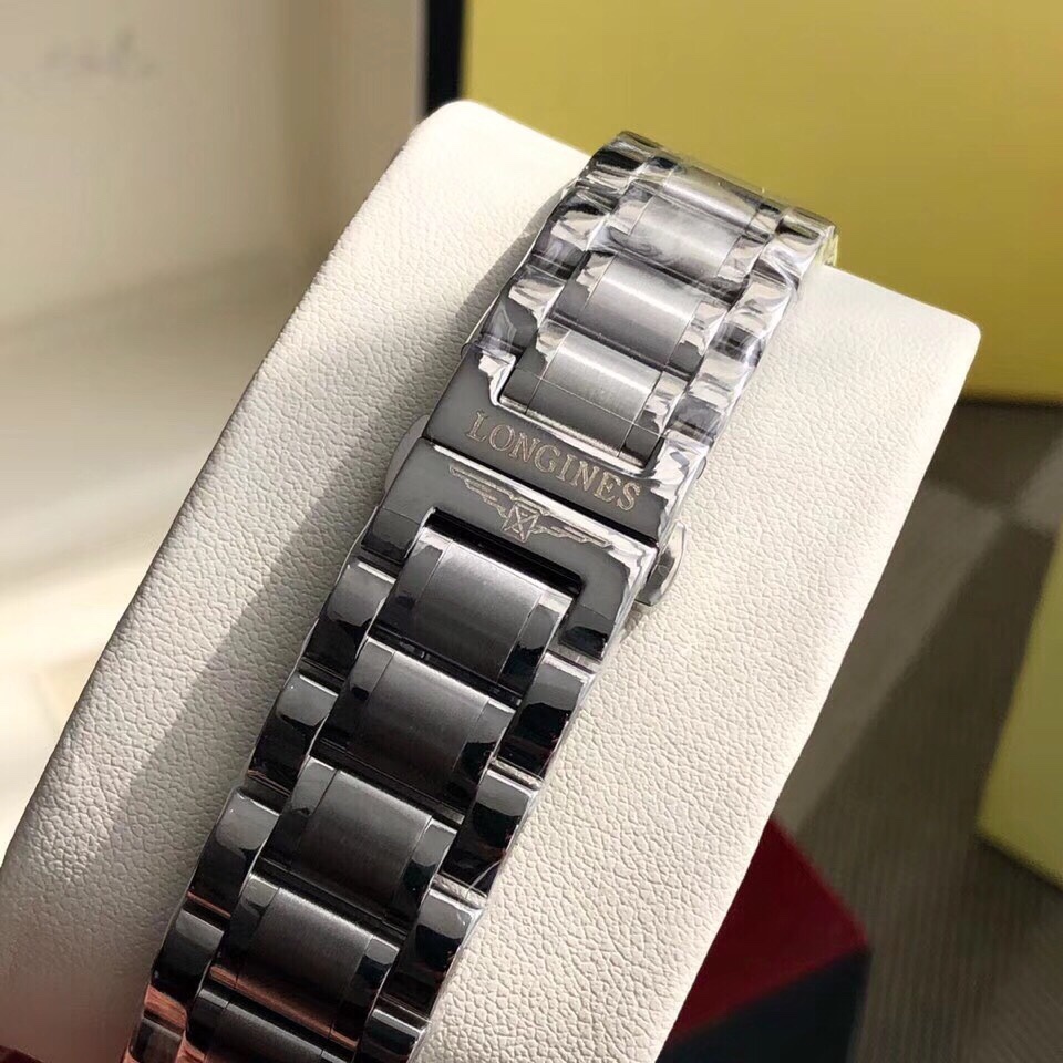 Longines 新款独家到货 玫瑰金浪琴名匠系列情侣超薄瑞士石英 316L精钢材质 全壳套精细打磨