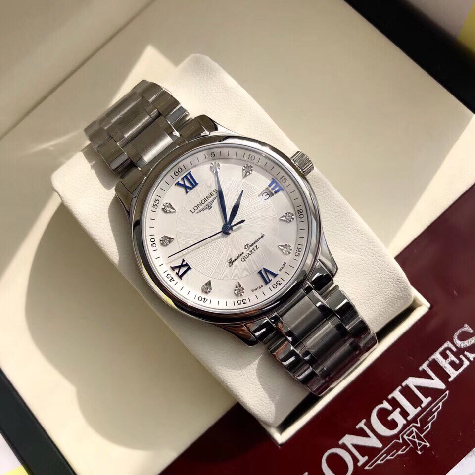 Longines 新款独家到货 玫瑰金浪琴名匠系列情侣超薄瑞士石英 316L精钢材质 全壳套精细打磨