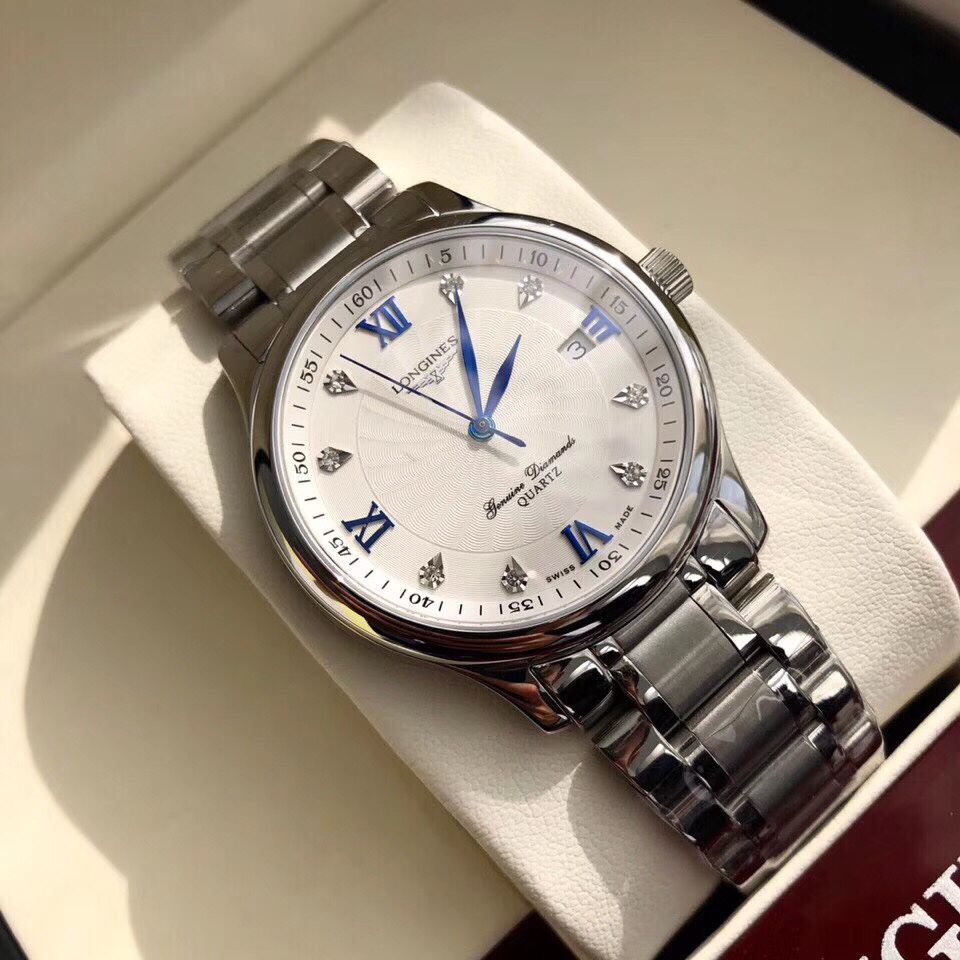 Longines 新款独家到货 玫瑰金浪琴名匠系列情侣超薄瑞士石英 316L精钢材质 全壳套精细打磨