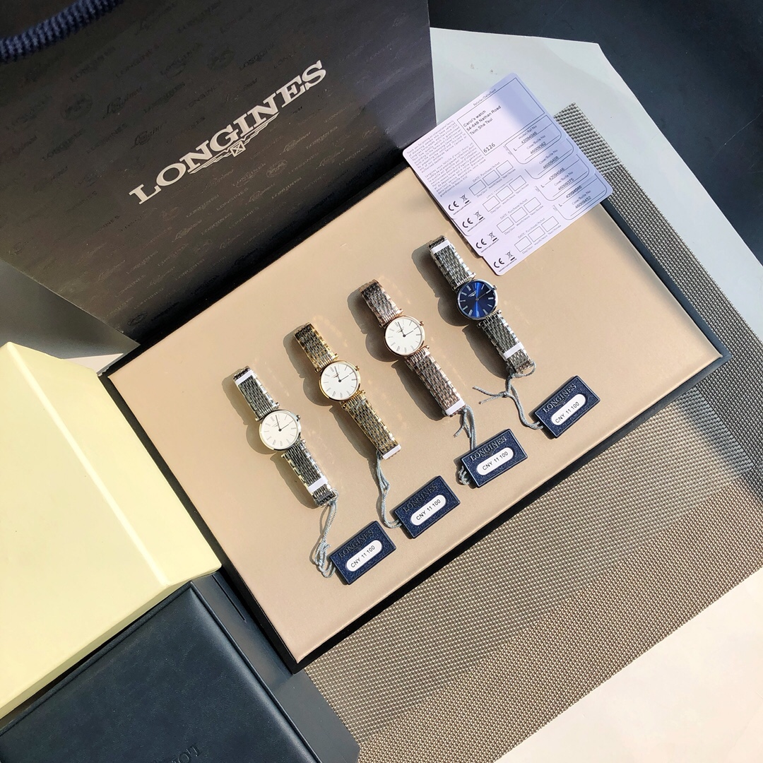 ¡La serie de cuarzo para mujer Longines Jialan admite contrainspección! La clásica e invicta serie ultradelgada Jialan …