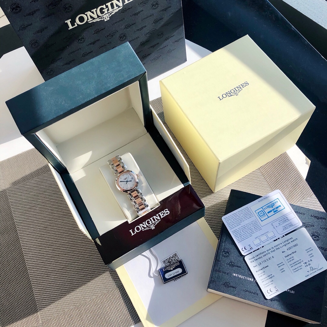 Modelo de cuarzo con cara de diamante, Longines Xinyue L81105876, ¡el mejor producto! No se requiere garantía…