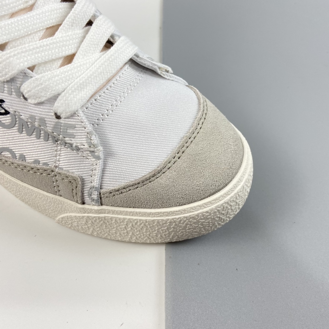 P180 Comme Des Garcons x Naomi Osaka x Nike Blazer Mid 三方联名白黑 DA5383-100