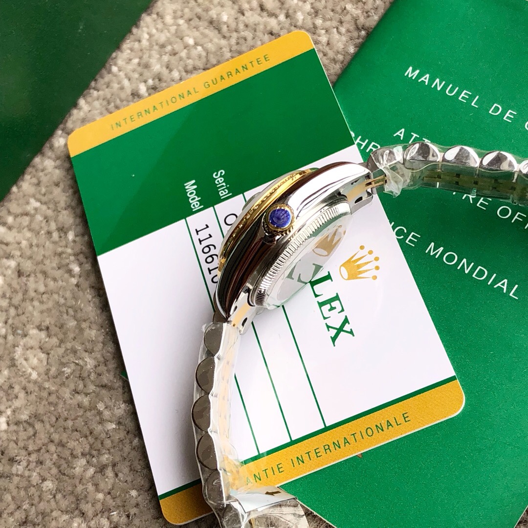 Rolex 劳力士女装日志型28㎜日志系列，女装日志型的蚝式表壳是坚固优雅、完美比例的典范