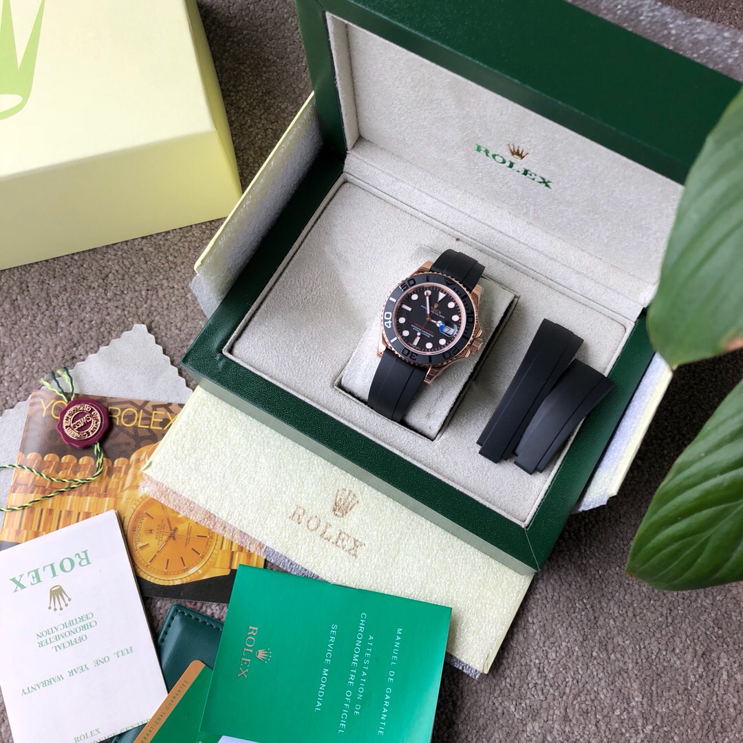 ROLEX Rolex Gold Yacht, tamaño 40 mm, admite devolución y cambio sin quitar la película protectora y garantía gratuita …