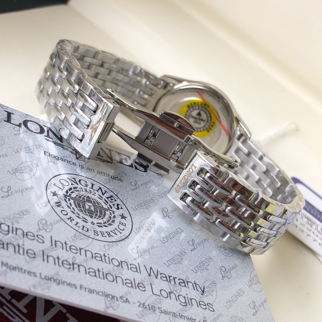 Longines 浪琴-Longines雅致系列 新款超薄手表 蓝宝石水晶玻璃 316L精钢材质 全壳套精细打磨