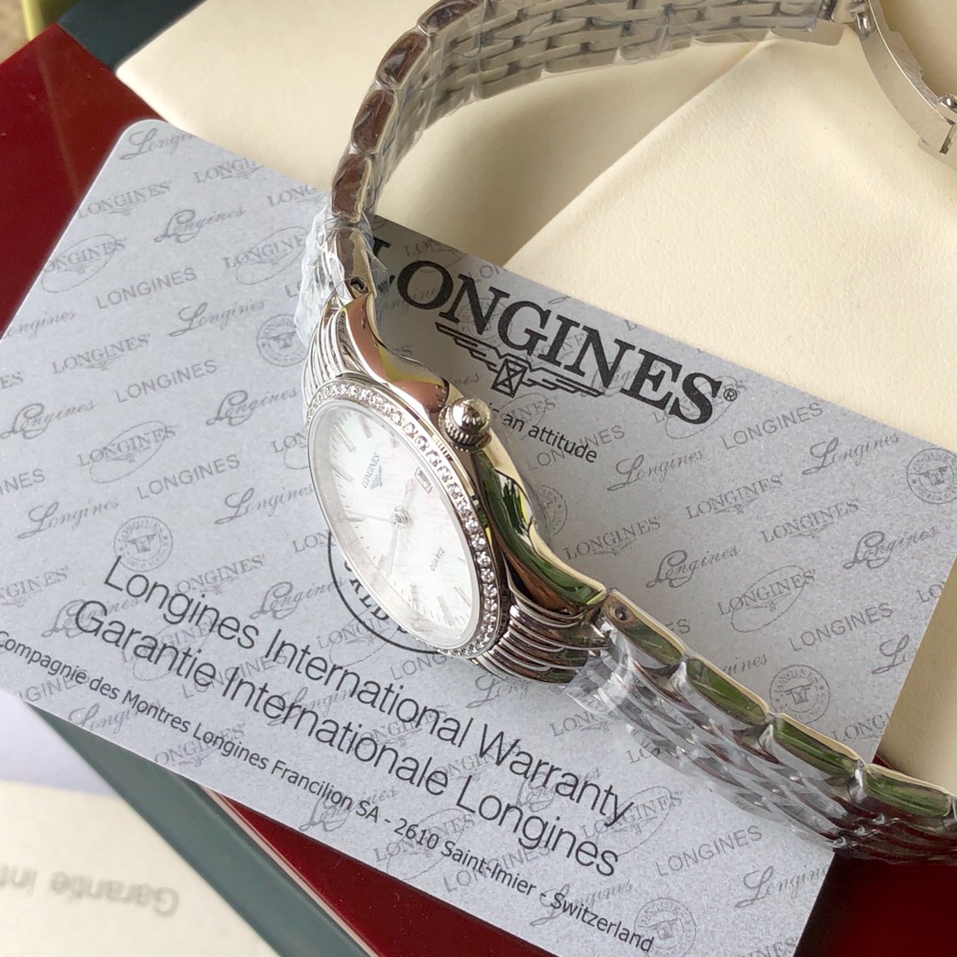 Longines 浪琴-Longines雅致系列 新款超薄手表 蓝宝石水晶玻璃 316L精钢材质 全壳套精细打磨