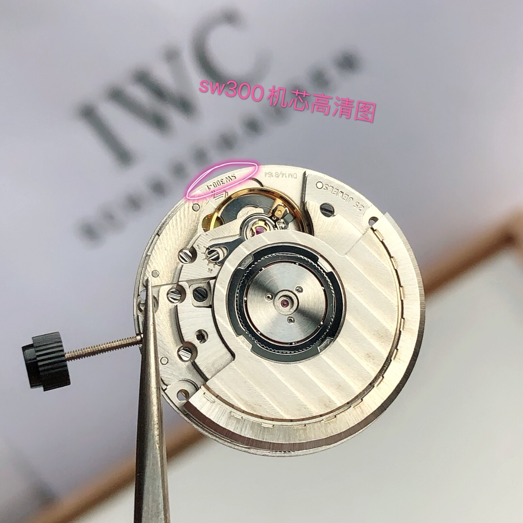 ¡El movimiento mecánico automático suizo eta SW-300 original (también denominado 35100 por IWC) admite desmontaje e ins…