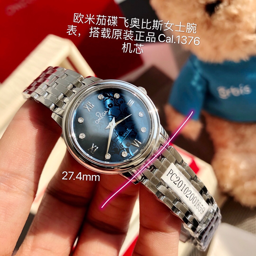 ¡Reloj Omega Omega Butterfly Orbis para mujer! Tamaño de la esfera 27,4 mm_ Esta serie de relojes tiene un es…
