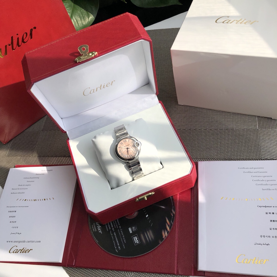 Cartier Globo Azul Rosa Mecánico 33mm Compré un Globo Azul Cartier, la primera opción para regalos, para mi esposa, par…