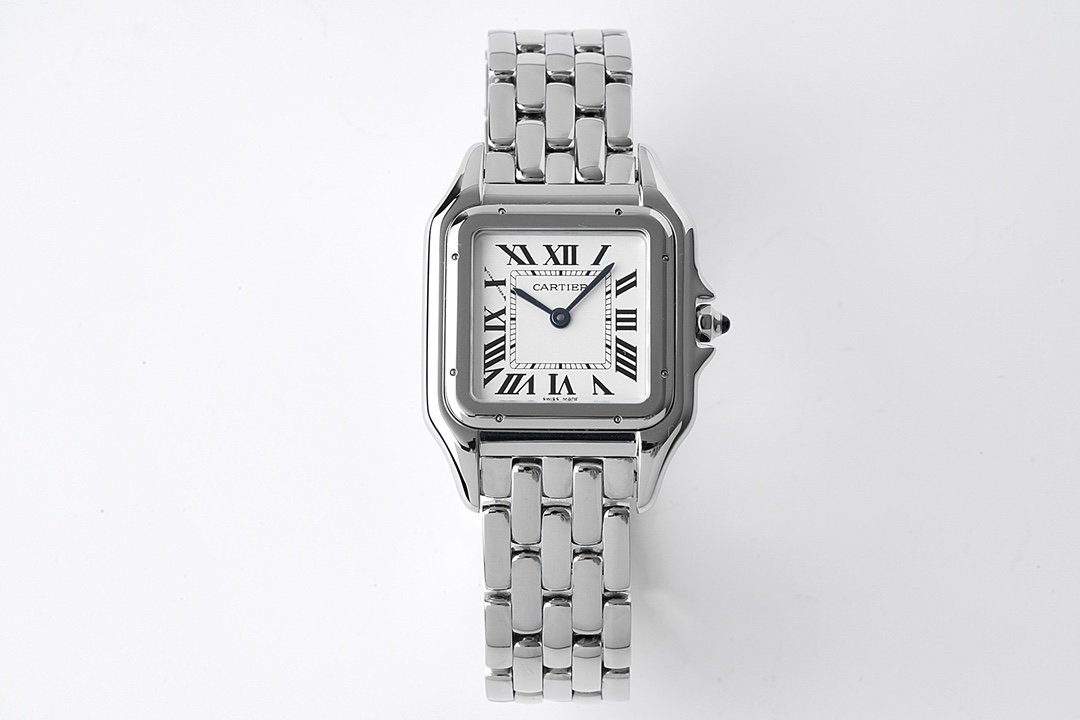 Cartier Watch Same as Original
 Blue Gold White Yellow Set With Diamonds Quartz Movement