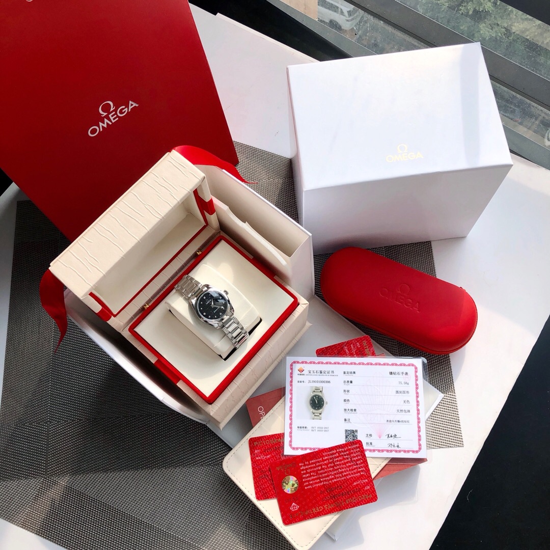 Artículo de moda en el mostrador, ¡primer lanzamiento exclusivo! El reloj para mujer Omega Seamaster Aqua Ter…