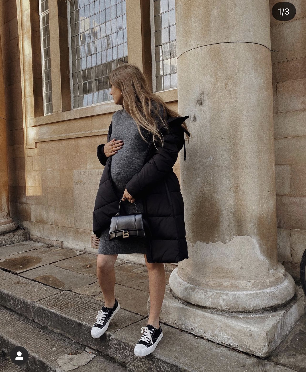 Balenciaga Hourglass S 23CM 平纹纹沙漏包 593546黑色/金扣