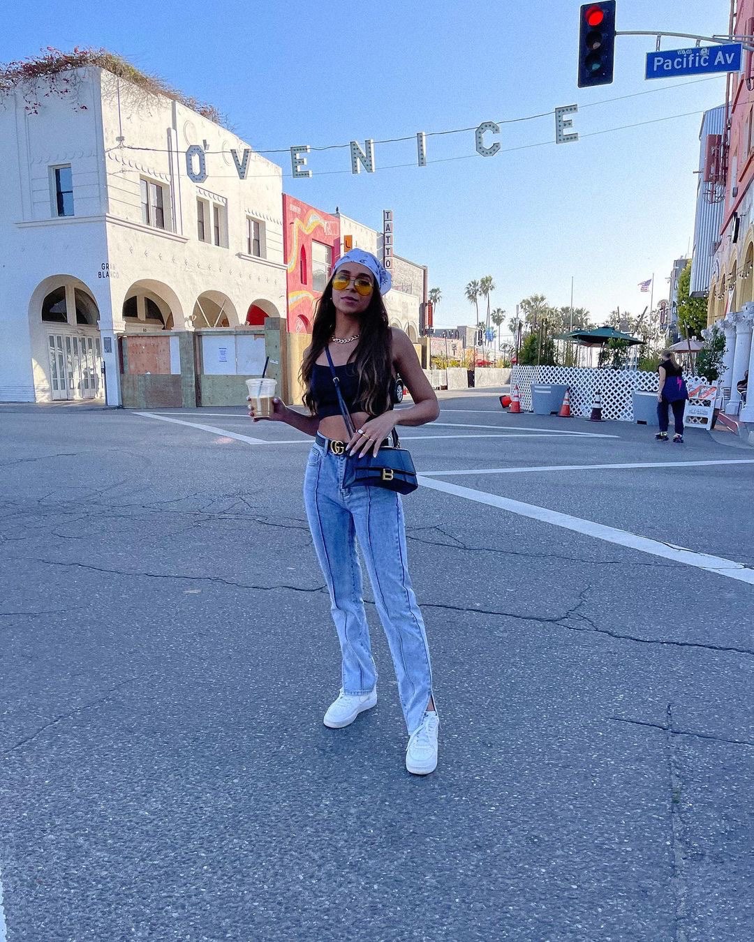 Balenciaga Hourglass S 23CM 平纹纹沙漏包 593546黑色/金扣