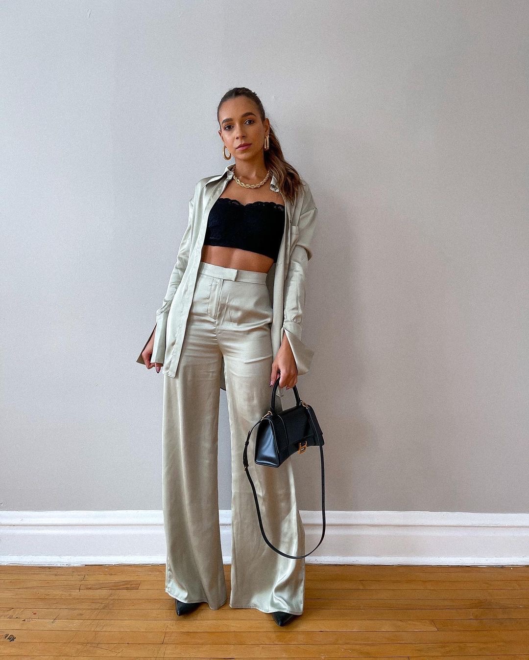 Balenciaga Hourglass S 23CM 平纹纹沙漏包 593546黑色/金扣