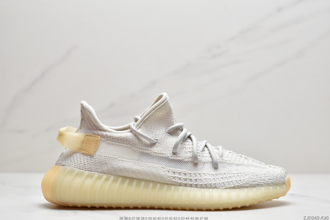 240 阿迪达斯 Yeezy Boost 350 V2 “Light” 「黄油紫外线浅变」 GY3438