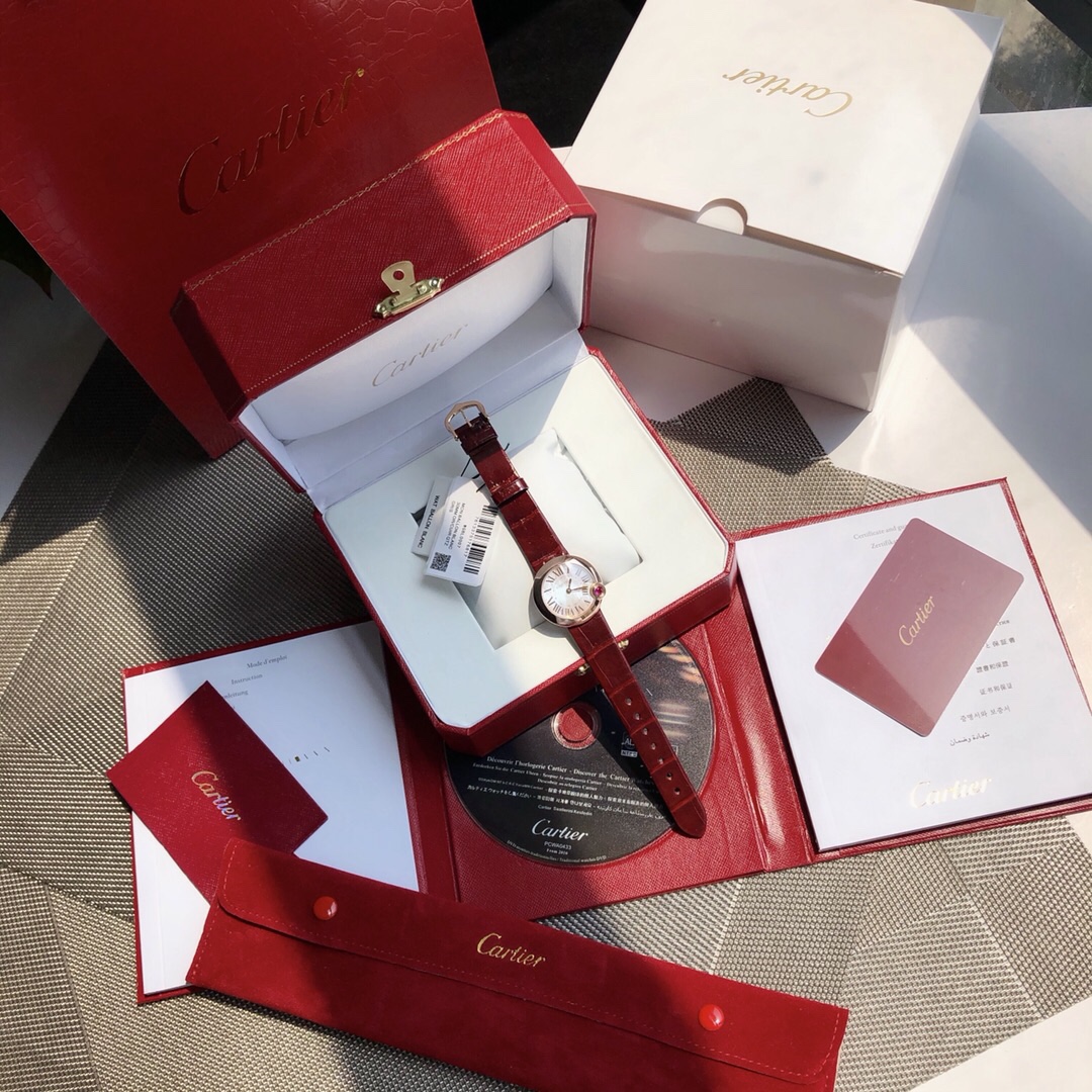 Cartier White Balloon 2020 Año Nuevo Edición especial Ballon Balnc de Cartier ¡El momento dorado del reloj tr…