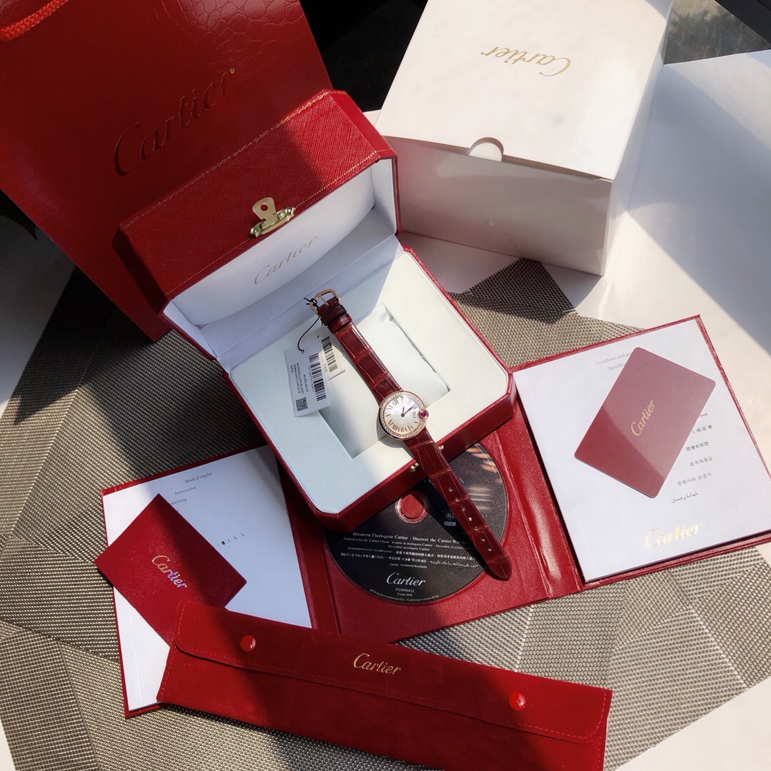 Cartier White Balloon 2020 Año Nuevo Edición especial Ballon Balnc de Cartier ¡El momento dorado del reloj trae buena s…