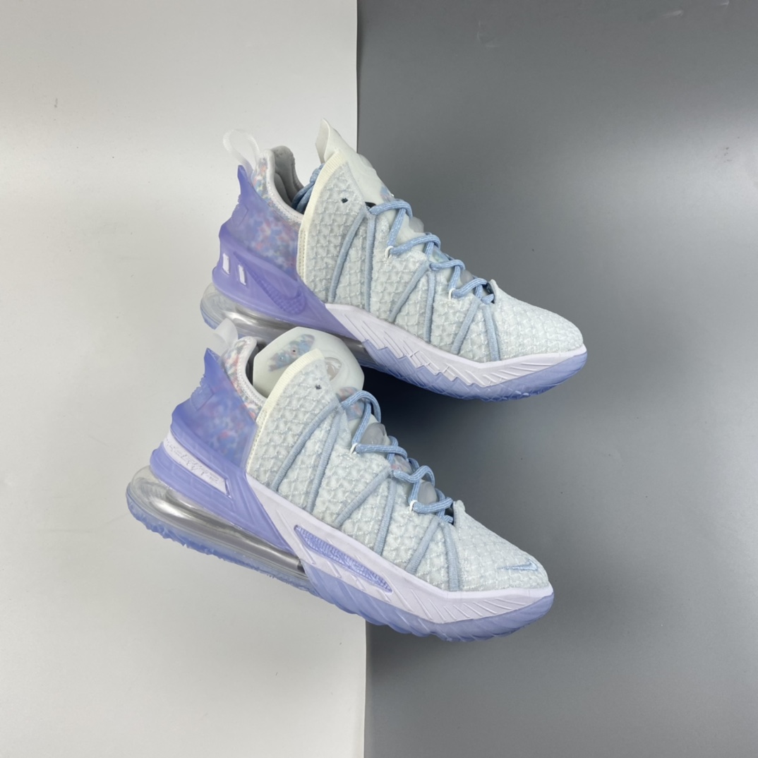 P280 Nike Lebron China XVIII EP”Empire Jade”勒布朗·詹姆斯18代签名战靴室内实战高帮运动飞织篮球鞋  CW3156-400