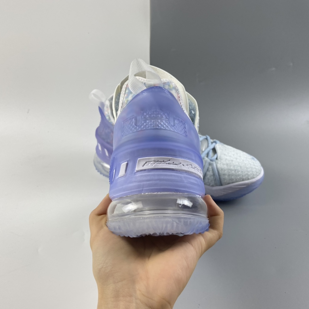 P280 Nike Lebron China XVIII EP”Empire Jade”勒布朗·詹姆斯18代签名战靴室内实战高帮运动飞织篮球鞋  CW3156-400