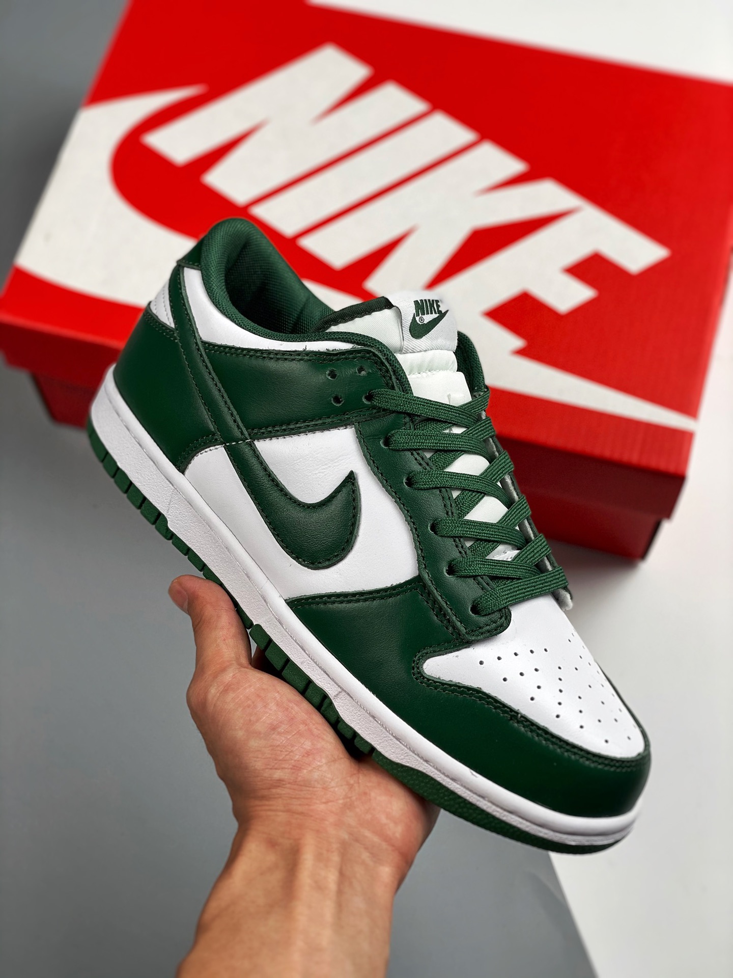 NK Dunk SB "Team Green" producción de fábrica grande, muy recomendado 👏 material de capa superior original, molde excl…