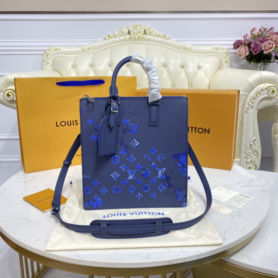 Luxury Cheap
 Louis Vuitton LV Sac Plat Bags Briefcase Cheap Replica
 Vintage M57843
