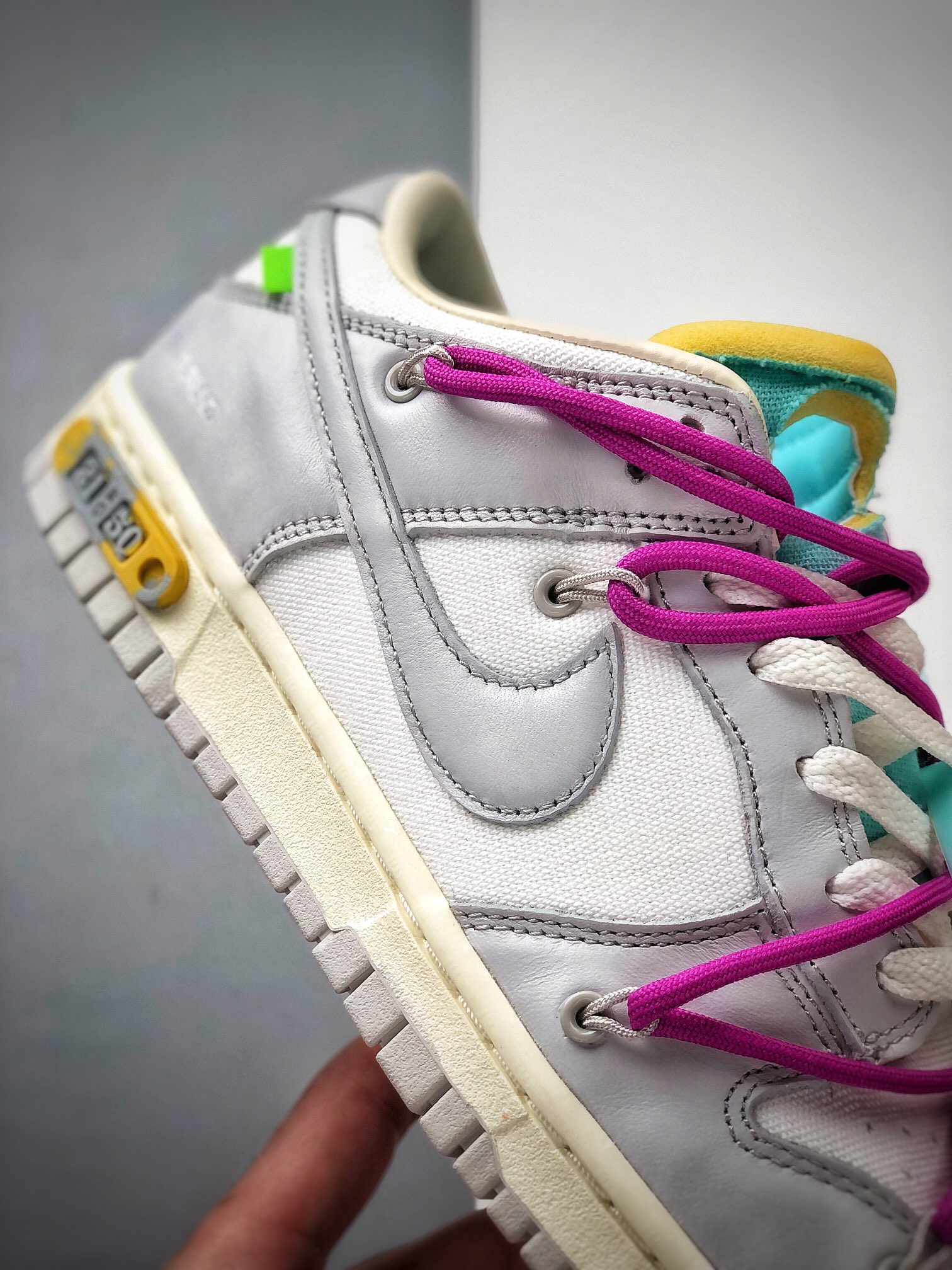 380  纯原版本 Nike 0ff-White x Nike DuNIKE Low“21 of 50”  OW  DM1602-100