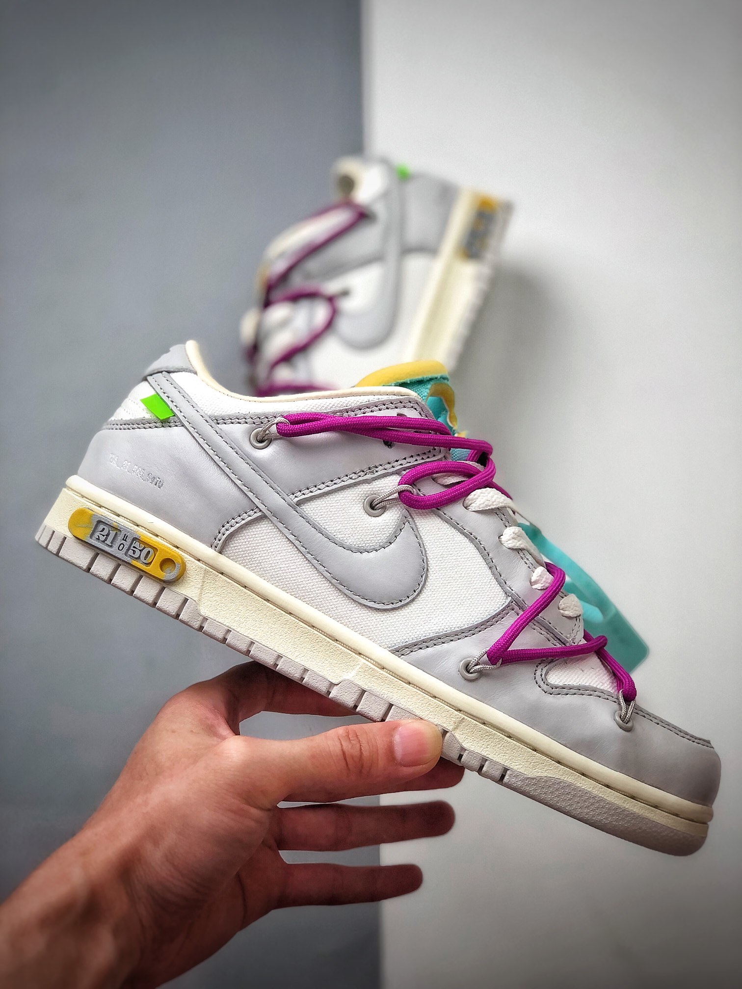 380  纯原版本 Nike 0ff-White x Nike DuNIKE Low“21 of 50”  OW  DM1602-100
