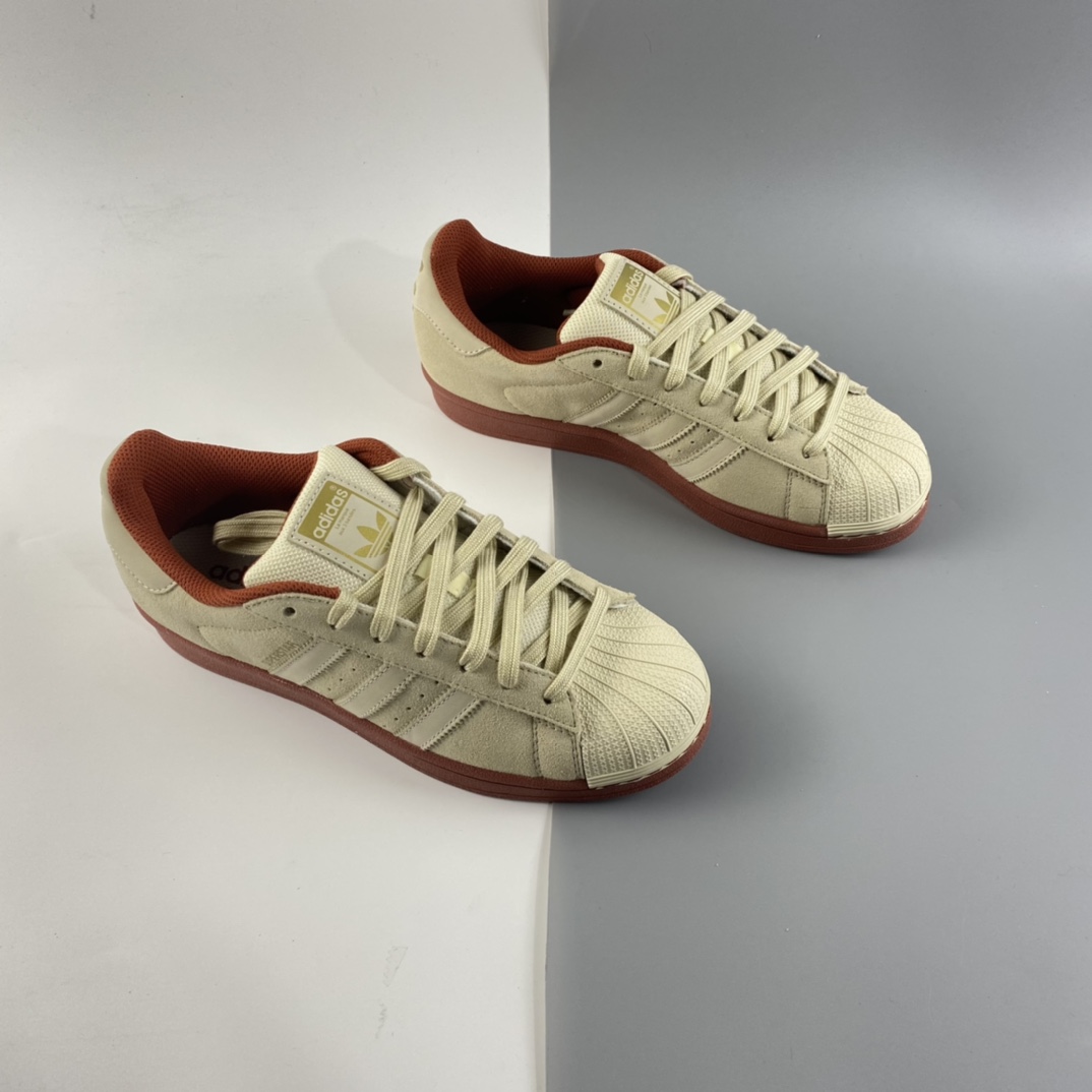 P200 Adidas Superstar 贝壳头休闲运动休闲板鞋 EG4962