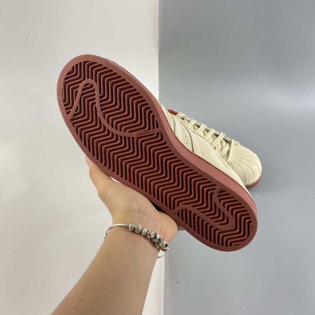 P200 Adidas Superstar 贝壳头休闲运动休闲板鞋 EG4962