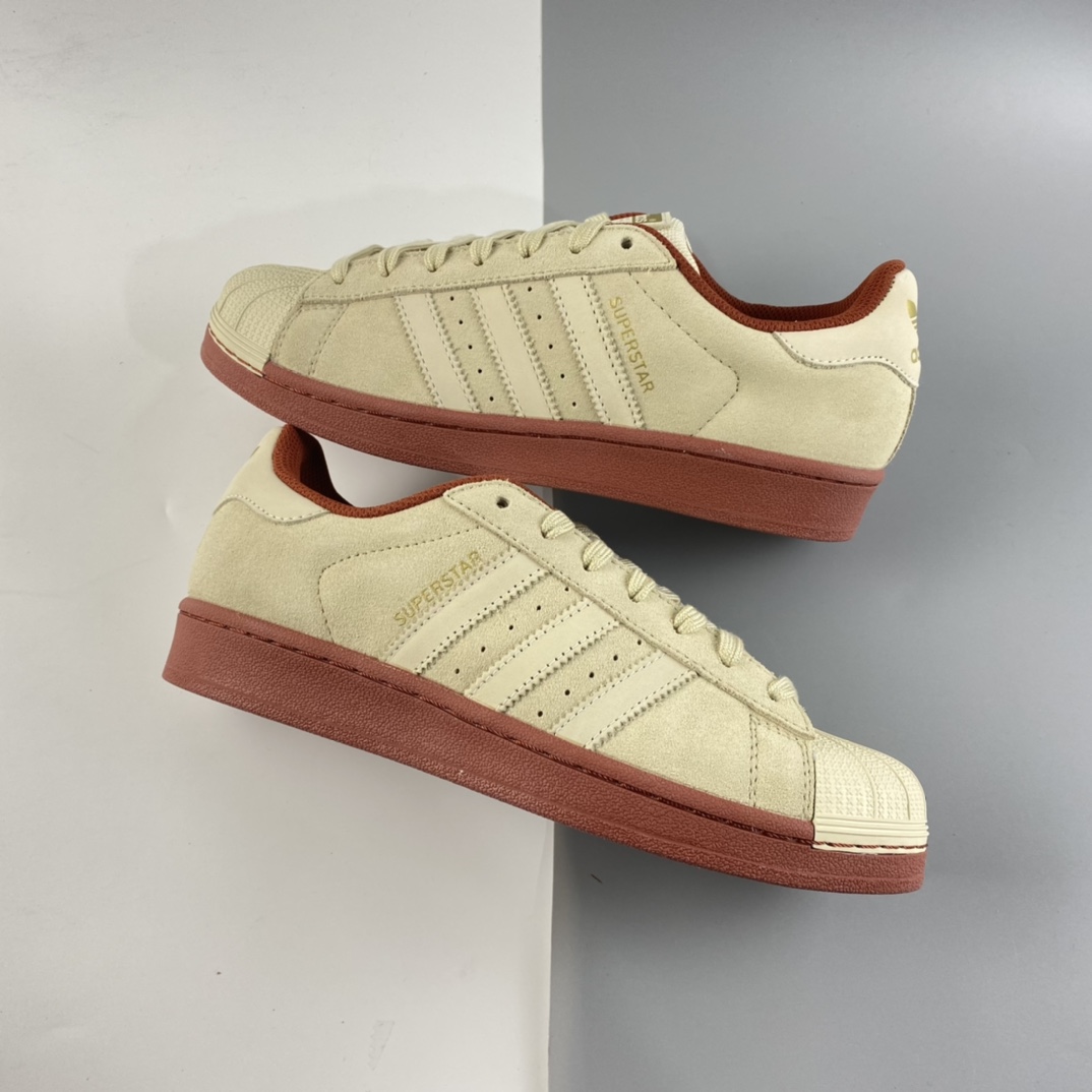 P200 Adidas Superstar 贝壳头休闲运动休闲板鞋 EG4962