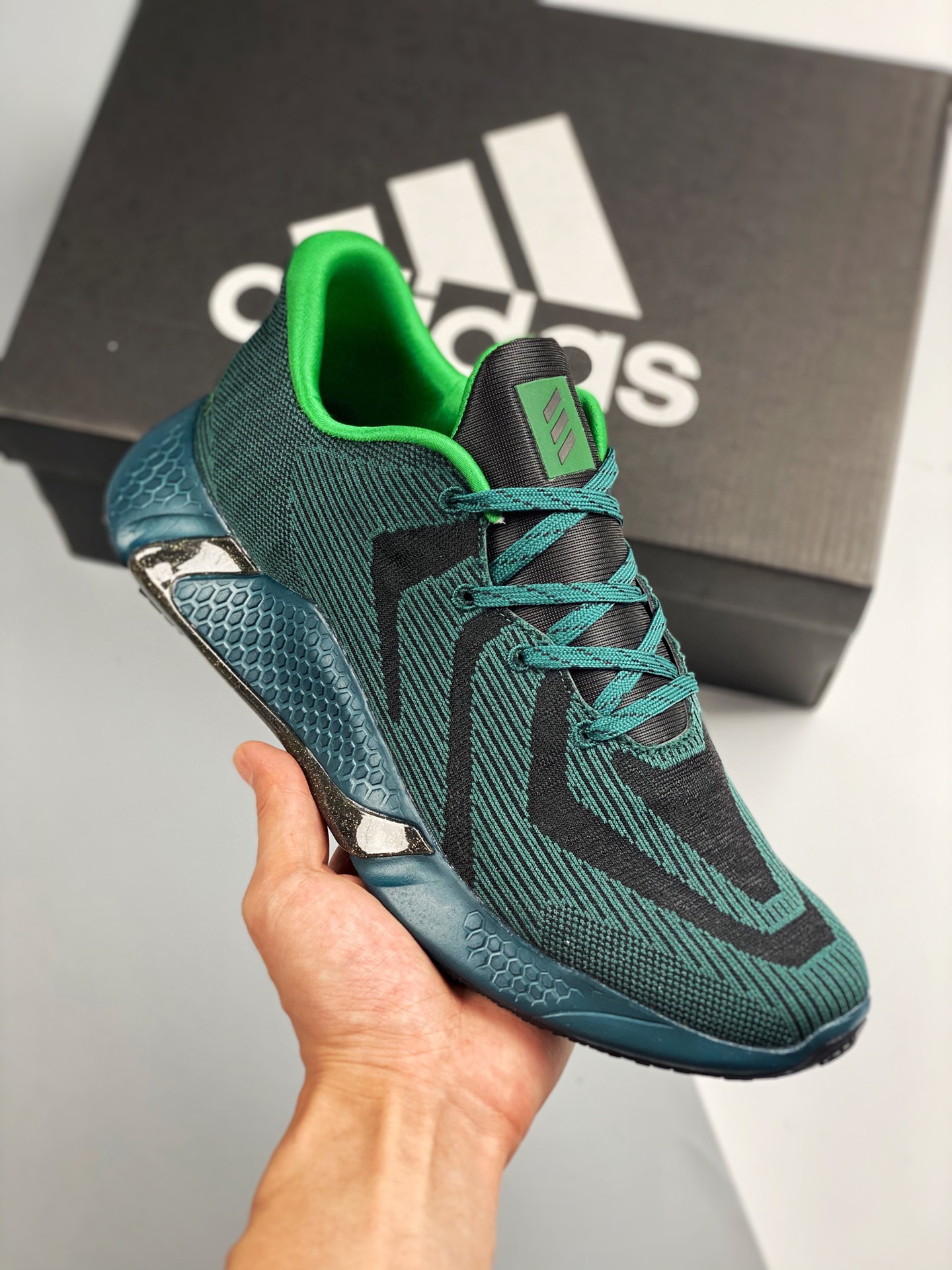 Adidas AlphaBounce Beyond m Alpha 10ª generación, zapatillas de running casuales con parte superior de hielo, con los ú…