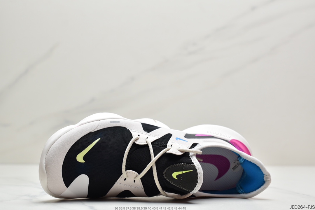 150 耐克Nike Wmns Free Rn 5.0 2019 赤足超弹力大底AQ1289-100