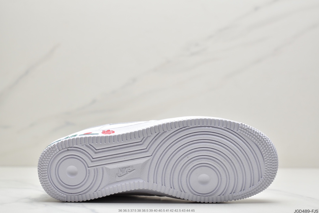 180 耐克Nike Air Force 1 Low 空军一号低帮 红玫瑰  CU6312-100