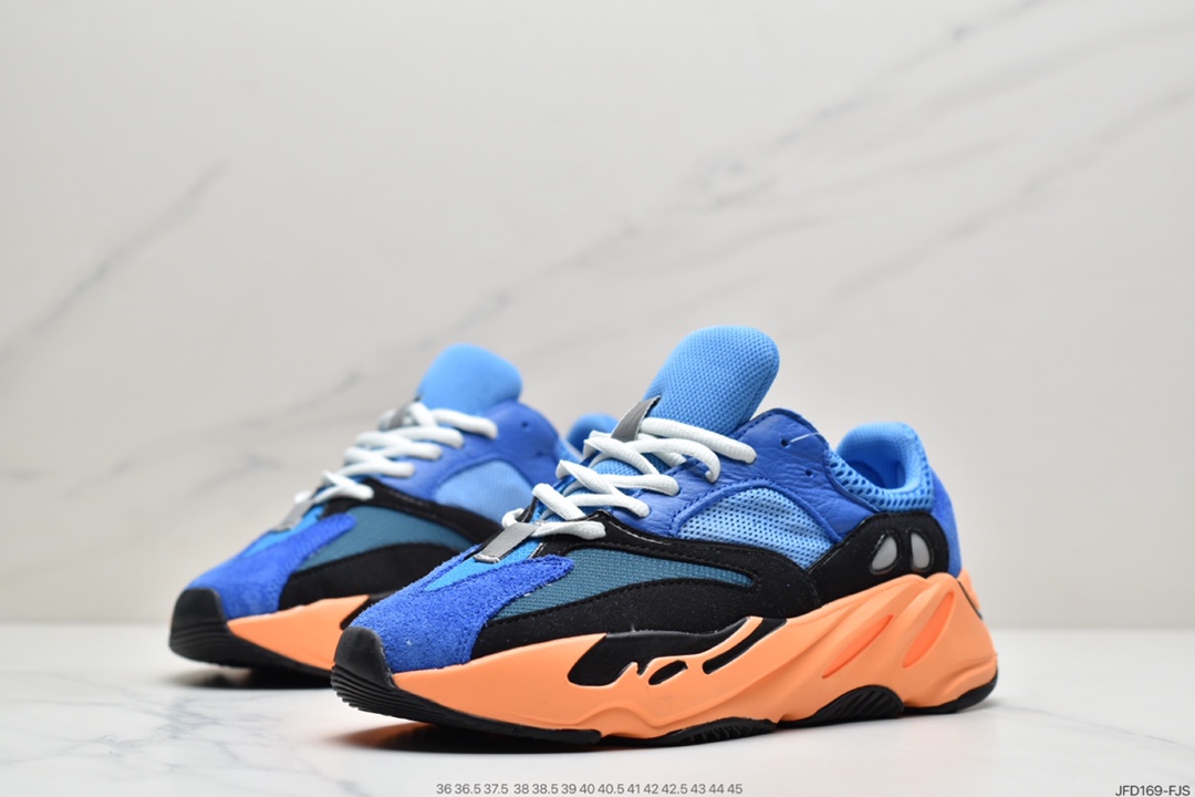 170  阿迪达斯Yeezy boost 700 “Bright Blue” 蓝橙色 GZ0541