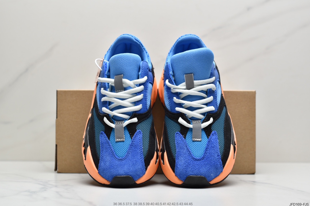 170  阿迪达斯Yeezy boost 700 “Bright Blue” 蓝橙色 GZ0541