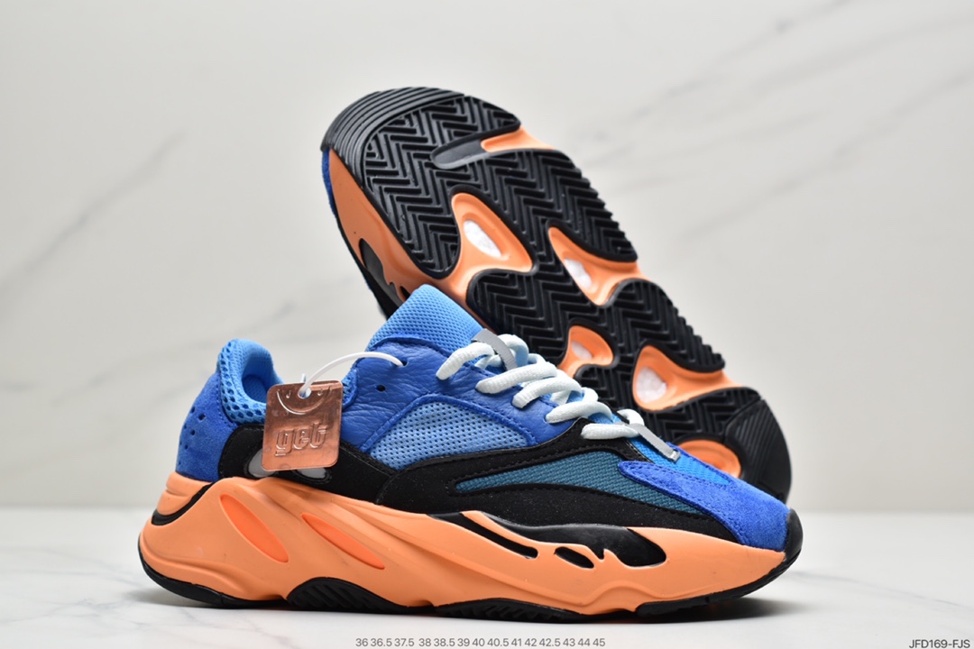 170  阿迪达斯Yeezy boost 700 “Bright Blue” 蓝橙色 GZ0541