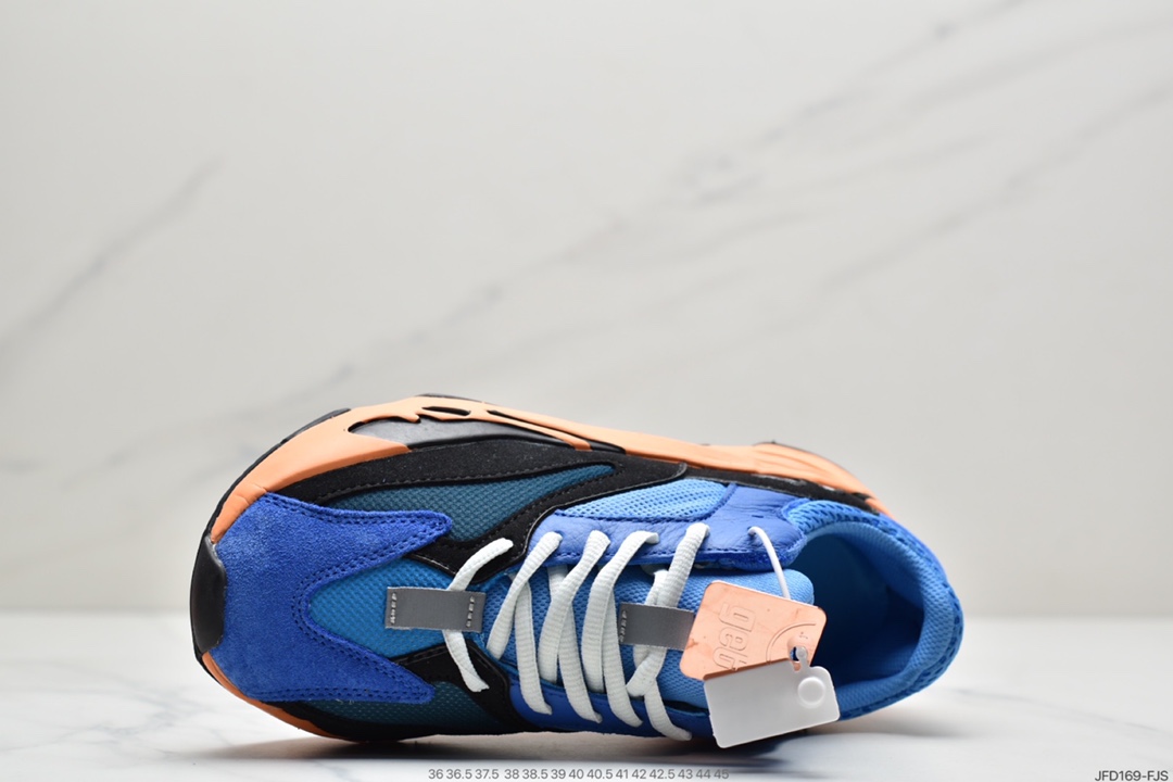 170  阿迪达斯Yeezy boost 700 “Bright Blue” 蓝橙色 GZ0541