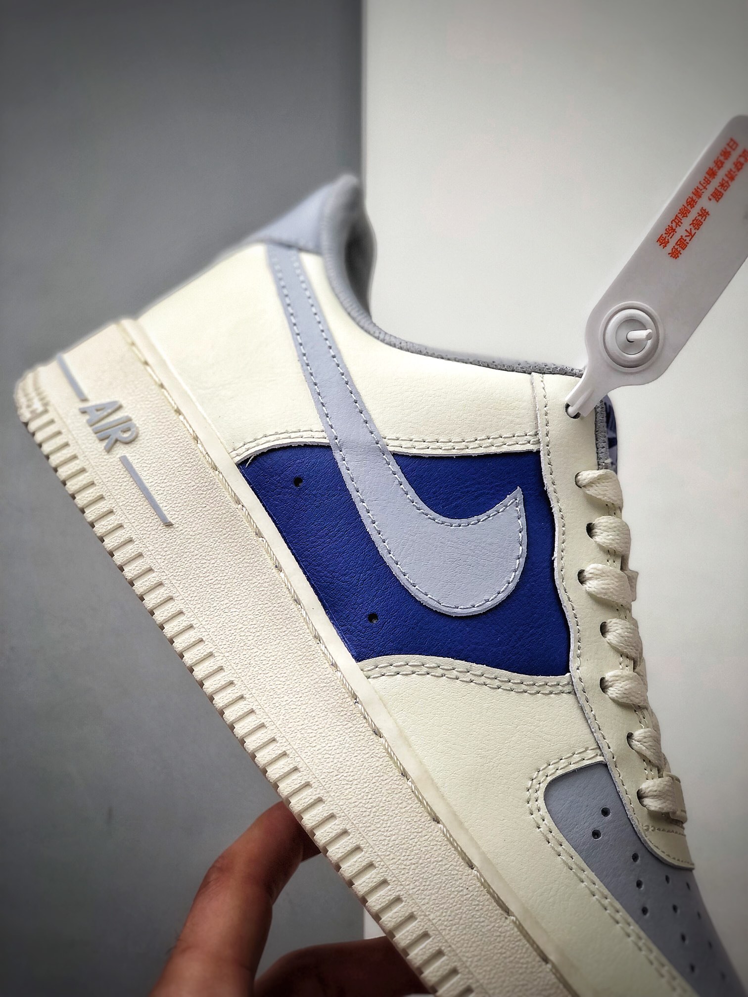 200 Air Force 1 Low ’07 奶白蓝原楦头原纸板 AQ3778-988