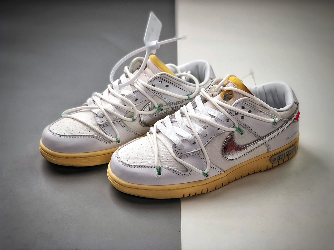 380  纯原版本耐克 SB Nike 0ff-White x Nike DuNIKE Low“21 of 50”  OW DM1602-127