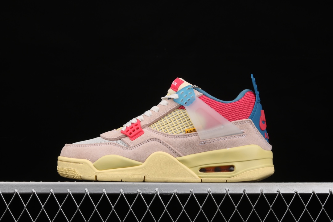 特价款union La X Air Jordan 4 Retro Off Noir Aj4 乔4 联盟粉红蓝骑士dc9533 800 尺码 36 36 5 37 5 38 38 5 39 40 40 5 41 42 42 5 43 44 44 5 45 46 莆鞋网 莆田鞋 莆田安福 电商城市场 商贸城小镇 莆鞋网