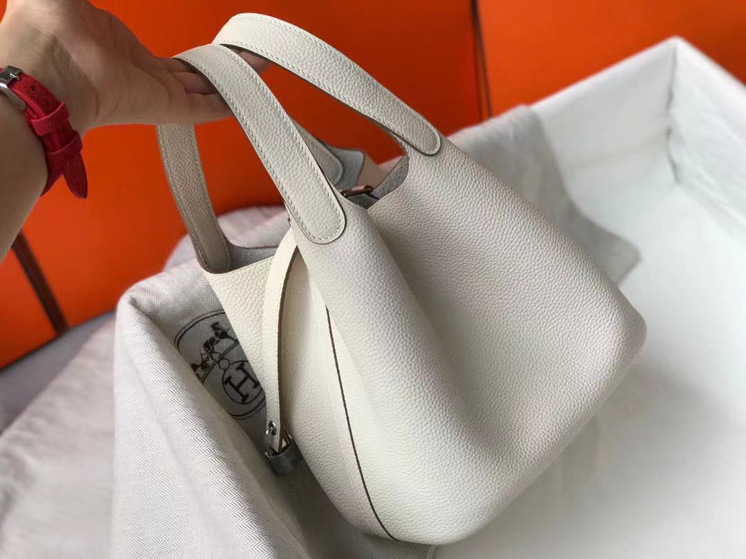 Picotin 菜篮子 18CM - 高級Togo小牛革使用