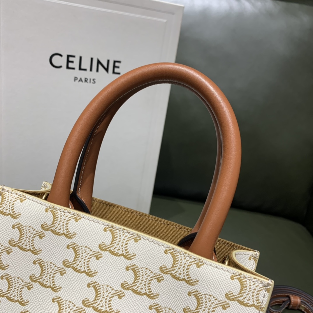 Celine思琳 Mini Cabas Tote Bag 194372白花