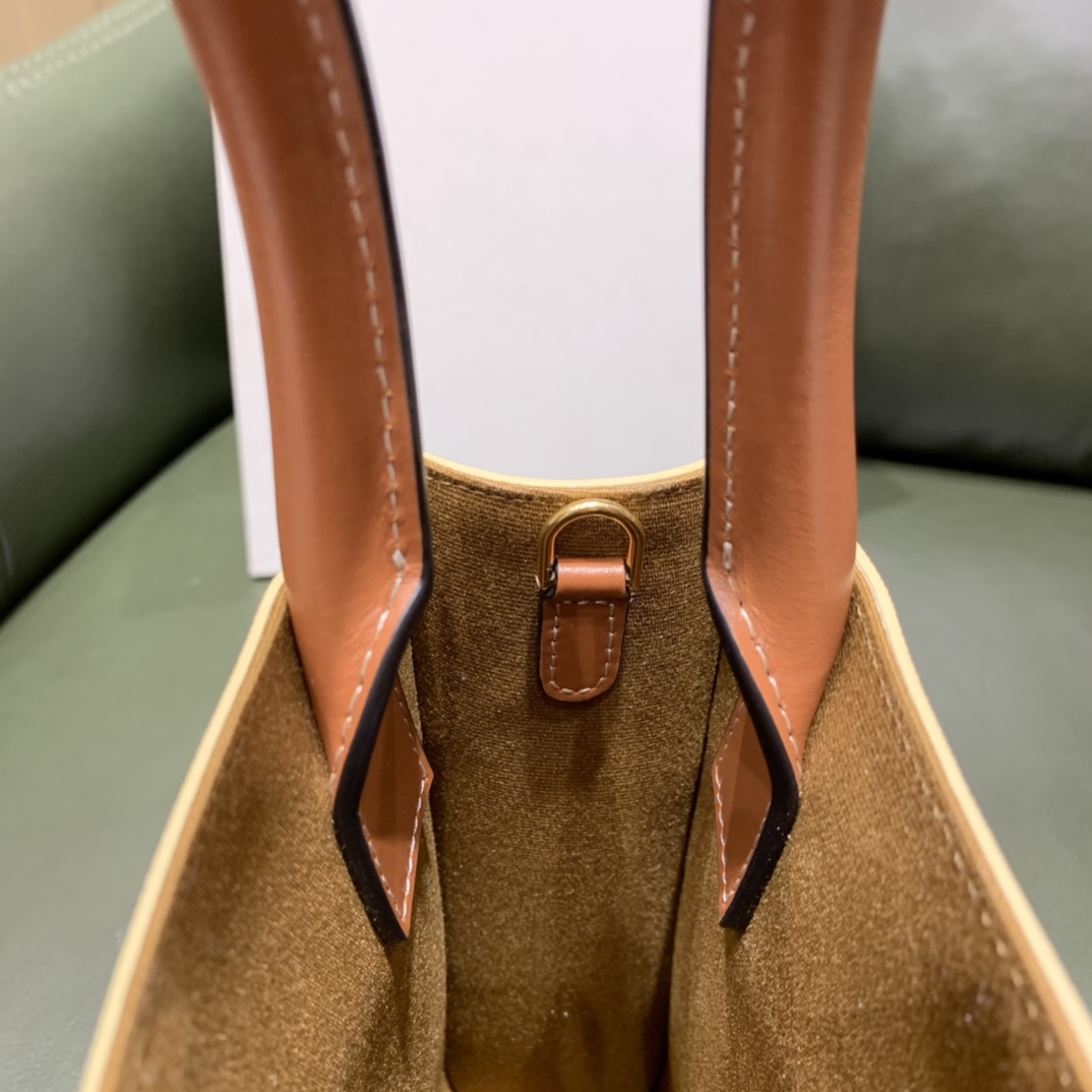 Celine思琳 Mini Cabas Tote Bag 194372白花