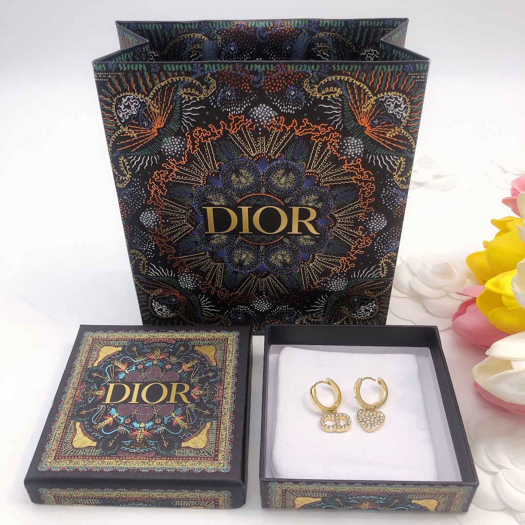 迪奥 Dior 传世高定珠宝耳环项链戒指首饰 #E04F0F2C 3