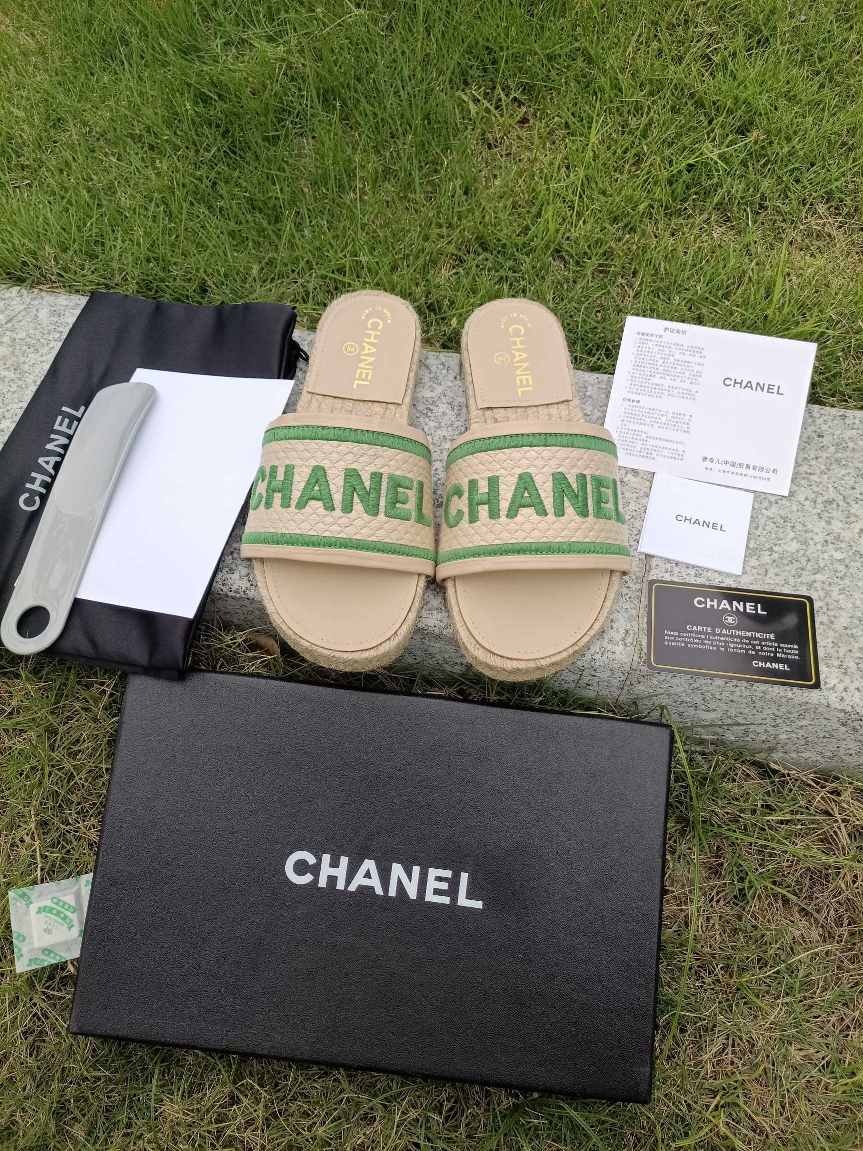 CHANEL 2021 principios de la primavera nuevas zapatillas de pescador versión superior del pie almoha