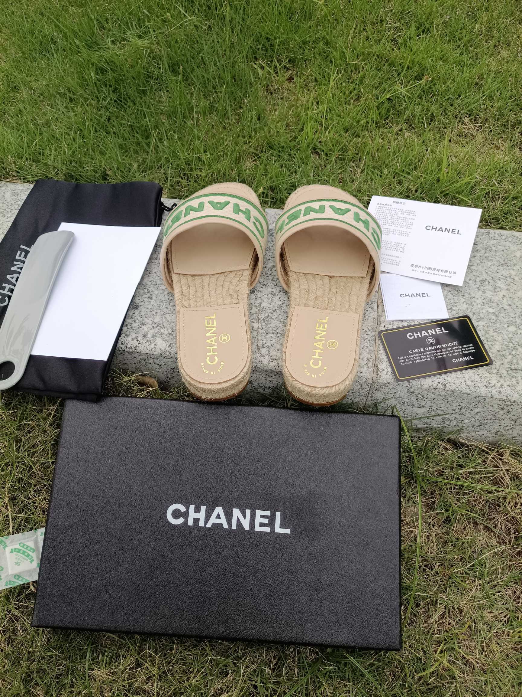 CHANEL 2021 principios de la primavera nuevas zapatillas de pescador versión superior del pie almoha