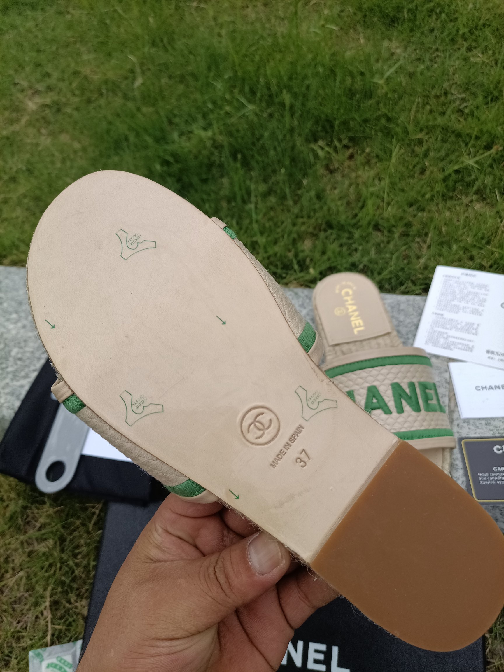 CHANEL 2021 principios de la primavera nuevas zapatillas de pescador versión superior del pie almoha
